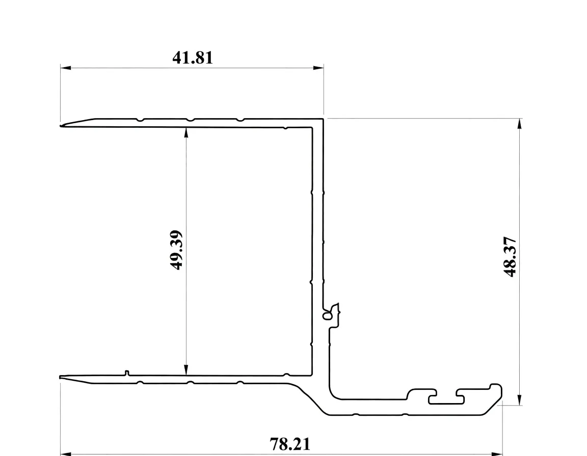 Servis Kapısı Kasası Fitilli