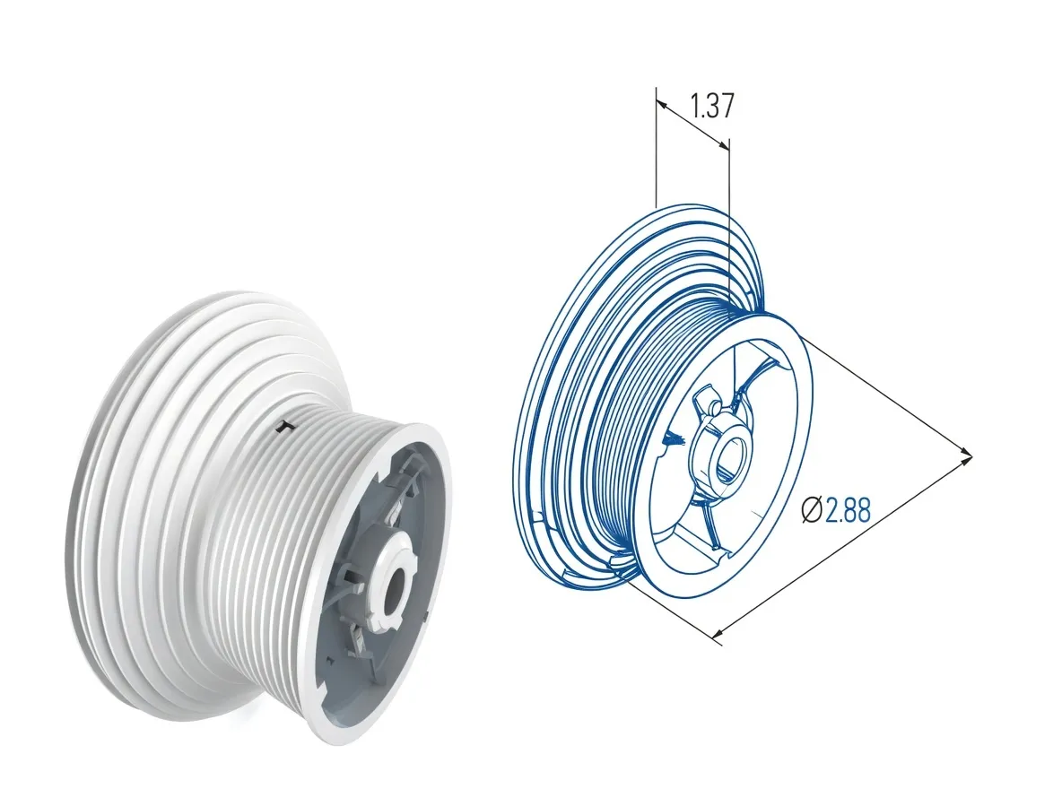 Yüksek Yataklama HL Tambur H:600 HL:410